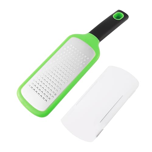 LVVXIXI Handheld Cheese Grater, Stainless Steel...