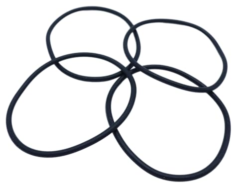 Image of Engine Valve Cover O-Ring Gasket Valve Cover Seal 4Pack 93210-62446-00 93210-62523-00 Compatible with Yamaha XVS 1100 XT600 XVS 650 XVS650 SRX600 TT 600650