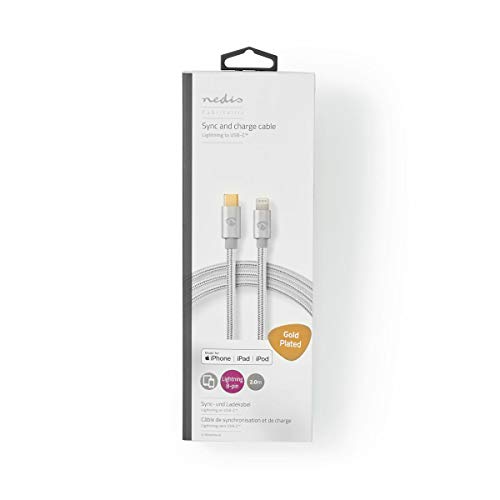 Nedis Câble Lightning vers USB C - vue 7