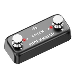 Crafted from metal, this foot switch offers durability and long- performance, suitable for demanding environments The foot switch pedal adopts non slip design, which is convenient, stable and reliable in working Measuring 9.5cmx4cmx3.55cm/3.74inchx1....