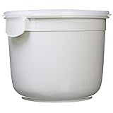 新輝合成 トンボ 保存容器 ぬか漬け 容器 6リットル フタ付き 臭いがもれにくい ベージュ ぬか漬けシール 朝市 幅26×奥行24.5×高さ19.5cm 日本製