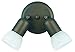 Canarm ICW92 ORB Jasper Double Head Directional Spot-Light , Oil-rubbed Bronze