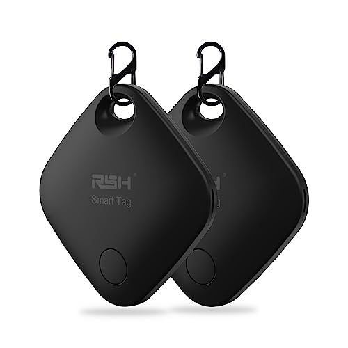 Rsh Key Finder Bluetooth Luggage Tracker Tag Locator Works With Apple Find My,Smart Tracker For Suitcase cover