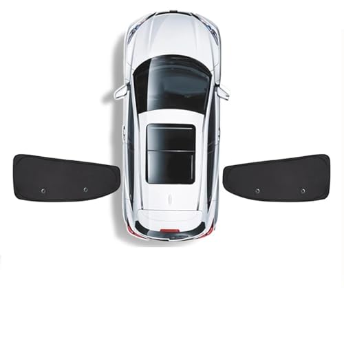 Pare-soleil de fenêtre latérale de voiture occultant avec ventouses pour vitres sans cadre