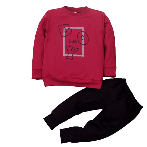 TASHIRORuchi Creation� Kids New Casual Printed CottonLycra Full Sleeve Modern T-shirt With Pant Combo Set