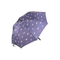 Rydale Large Golf Umbrella Country Designs Pheasant Polka Dot Plain Purple Navy Brolly (Horse Navy)