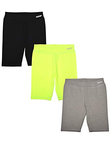Hind 3-Pack Girls Athletic Shorts, Bike Shorts, Workout Clothes For Girls #TOP17
