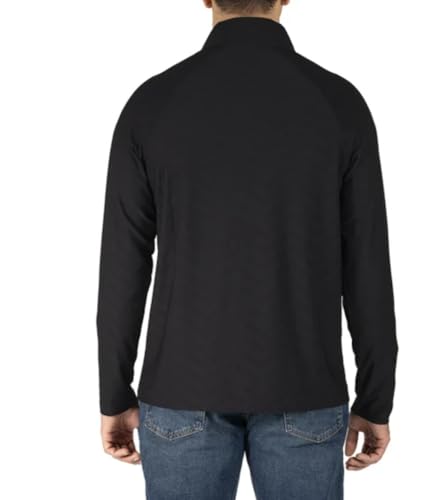 Gerry Men's Moisture Wicking Active Stretch Long Sleeve Quarter Zip Pullover2