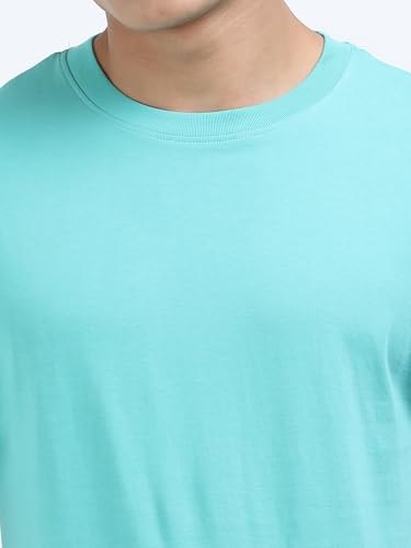 Image of Men's T-Shirts Ringspun Cotton Crew Neck Tee Shirts|Casual Wear T Shirt | Pre Shrunk with Panel Wash