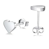 ❤Kleines Geschenk❤ Enthält eine Flanelltasche oder einer kleinen Papierbox. Sehr schlichte Verpackung. Herz-Ohrringe sind kleine Geschenke, die Menschen glücklich machen. Perfekt für Kinder, Freundinnen, Freunde, Familie, Klassenkameraden.