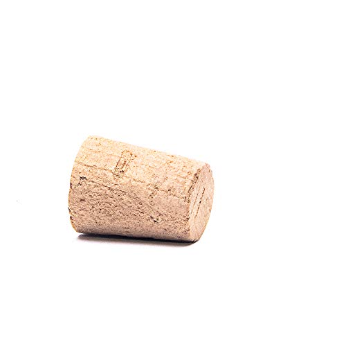 Byoeko Bouchon en liège naturel conique pour bouteilles de vin, huiles, artisanat, décoration, créativité 20 unités. - Image 4