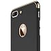 iPhone 7 Plus Case RANVOO Stylish Thin Hard Case with 3 Detachable Parts for Apple iPhone 7 Plus 5.5, CHROME GOLD and MATTE BLACK, [CLIP-ON]