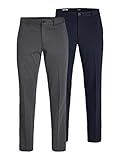 JACK & JONES Male Plus Size Chinos 2er-Pack Marco Phil