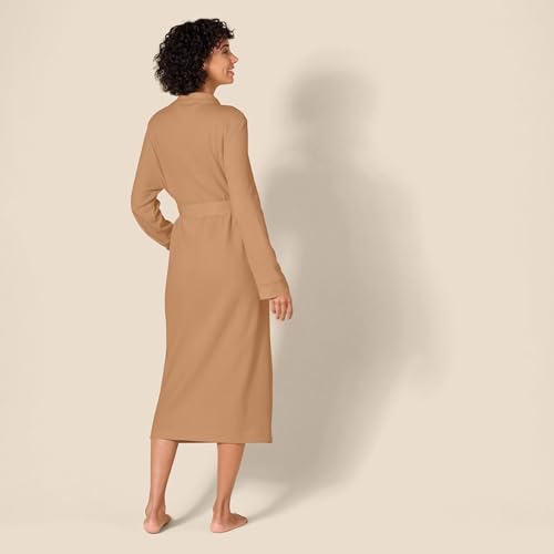 Image of Amazon Essentials Women's Lightweight Waffle Full-Length Bath Robe (Available in Plus Size)