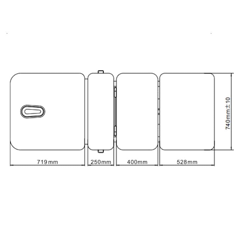 PLUS SANTE – Table d’Examen électrique Olena 188×70×63-93 cm | 3 Moteurs puissants, Design élégant et Silencieux, Confort Premium et stabilité, avec ou sans Pédale de Commande, Blanc (sans pédale)