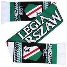 Legia Warsaw Scarf | Soccer Fan Scarf | Premium Acrylic Knit
