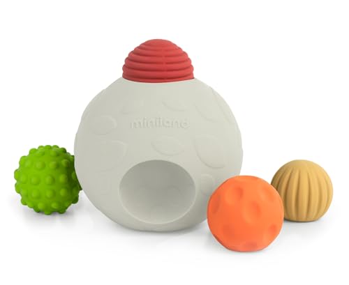 Balles sensorielles Miniland pour le bain et la motricité de bébé