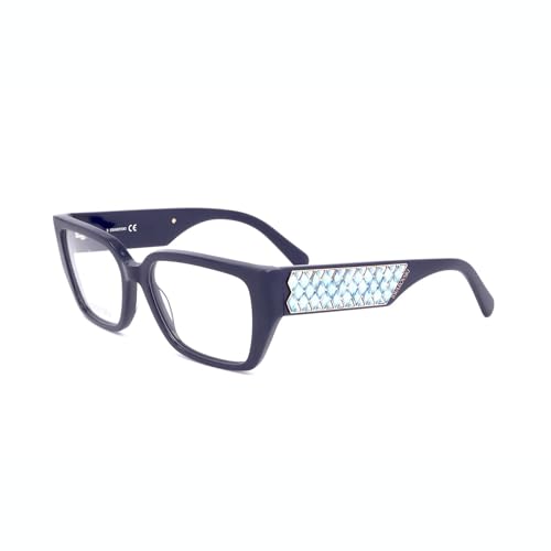 Gafas graduadas Swarovski SK 5446 090 azul brillante