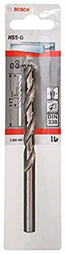 Bosch Pro Metallbohrer HSS-G geschliffen (Ø 8 mm) – Ansicht 1