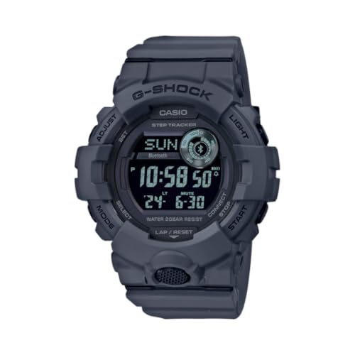 6 mejores relojes digitales baratos para hombre 13 Casio Reloj G-Shock GBD-800UC-8ER Hombre Gris Calendario y