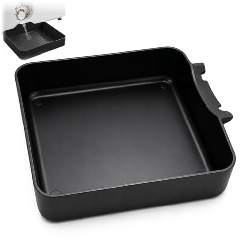 FCPEAG Bandeja Drenaje Lavadora, Protección Fugas, Negro