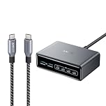 Anker Prime Charger and USB C Charger Cable,1.8m, 200W 6-Port GaN Charging Station, Compatible with iPhone 17/16/16 Pro/15 Pro, MacBook Pro/Air, iPad Pro, Dell XPS, Galaxy S23/S22, Note20, and More