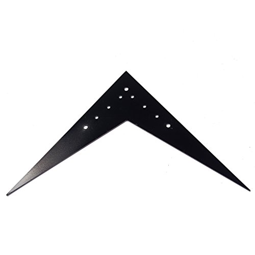 Alnicov Large 6-String Flying V-Style Guitar Bridge Tailpiece Compatible For Flying V Guitar Parts