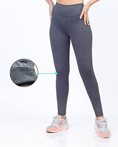 Calça Legging Flanelada Termica Goodbest Suplex Forrada Cintura Alta Feminina