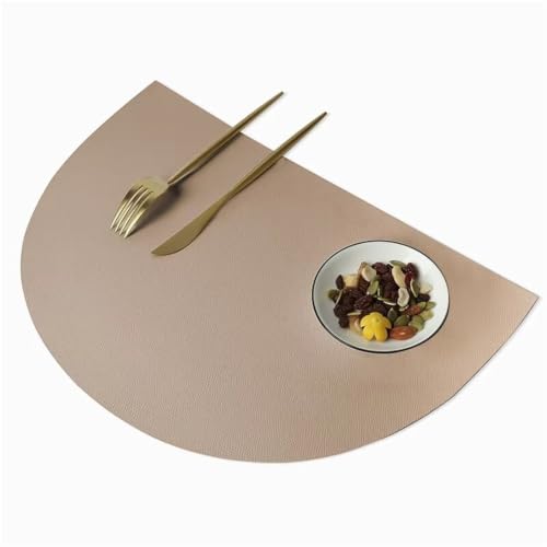 PU Leather Placemat for Table Insulation Pads...