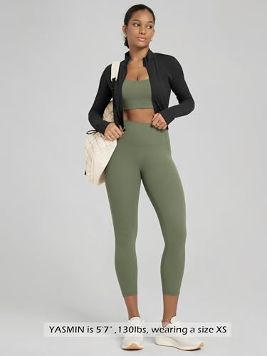 Image of ODODOS Buttery Soft Lounge Yoga Leggings with Pockets for Women 23 inch / 25 inch /28 inch High Waist Yoga Pants