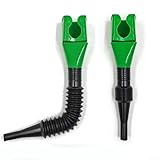 Embudo cuadrado pequeño para repostar y verter aceite, diseñado para proporcionar un flujo controlado y reducir derrames en varias aplicaciones de transferencia de líquidos (verde)