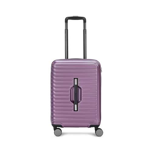 Image of Skybags Polycarbonate Trunk Cabin Trolley Bag, 55cm | Small Double Spinner Hardsided Luggage with Smooth 8-Wheel & TSA Lock | Suitcase for Travel | 5-Year International Warranty (Magenta)