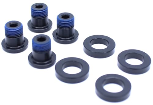 Kit vis cheminé (x4) M8x9 - alu t25