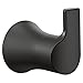 Moen Doux Matte Black Single Robe Hook, YB0203BL
