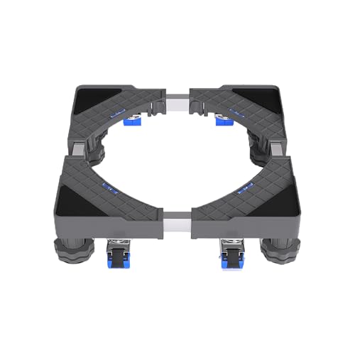 La Mejor Recopilación de Base Con Ruedas para Lavadora los más solicitados. 50 Tychesy Base para Lavadora Ajustable (43–66 cm), Base Universal con 8 Patas Fuertes (9–12 cm) y 4 Ruedas Dobles, Soporte Multifuncional Móvil con ruedas para Lavadora,...