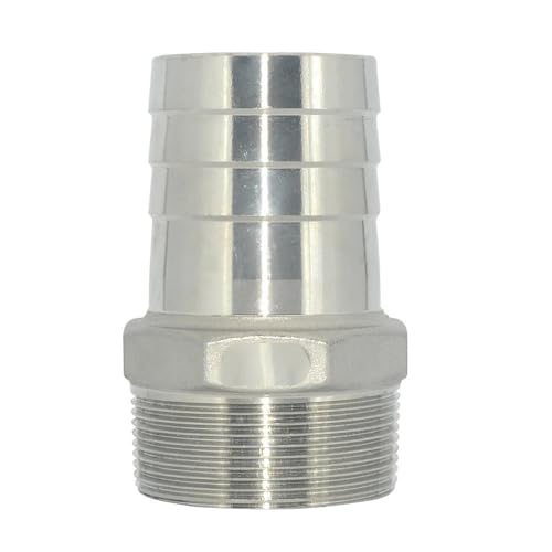 Connecteur de tuyau pagode en acier inoxydable SS304 robuste fileté 1/2 durable