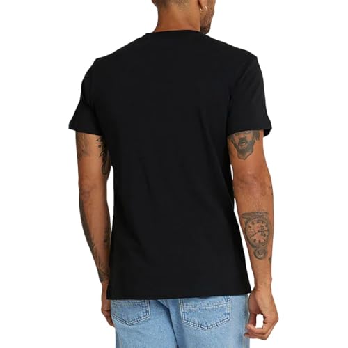 Camiseta con diseño de Deus Ex Machina Matchless, color negro y gris Negro S