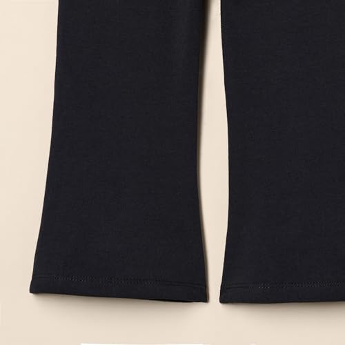 Amazon Essentials Girls and Toddlers' Slim-Fit Knit Flare Legging, Pack of 24
