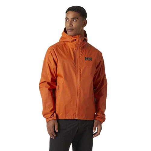 Helly-Hansen Loke Terra Jacket - Mens Lightweight Waterproof Rain Jacket, Breathable & Windproof Outdoor Shell