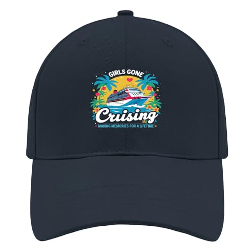 Girls Gone Cruising Making Memoriess for A Lifetimes Cruise Womens Summer Hat Ball Hats for Women's Adjustable Caps Sun Hat
