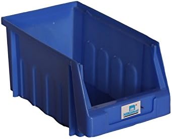 Plastic Front Partly Open CRATES FPO CRATE45- Blue