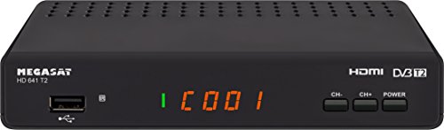 MegaSat 0201115 \"HD-641T2 DVB-T2 HD-Receiver schwarz MegaSat 0201115 \"HD-641T2 DVB-T2 HD-Receiver schwarz