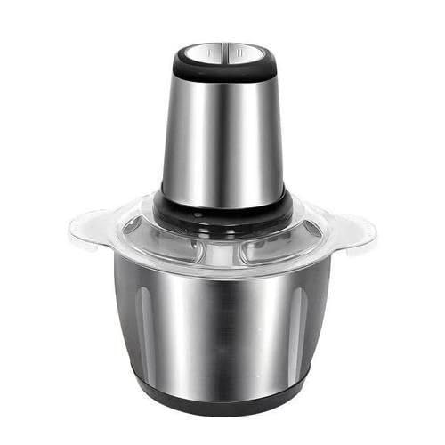 Electric Meat Grinder for Kitchen, Stainless Steel Heavy Duty Bowl Food Processor, Vegetable & Onion Chopper, Multi-Function Electric Grinder (2 Liter, Pack of 1)-image-22