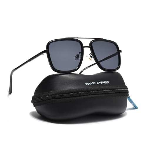 Image of Voyage Square UV Protected Sunglasses for Men & Women