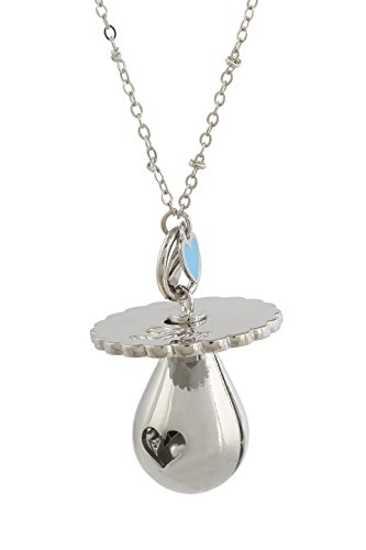 Argentoè Bola, avec tétine argentée et cu009cur, bleu ciel