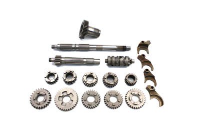 V-Twin 17-0462 - 6-Speed Transmission Gear Set, Hard Parts