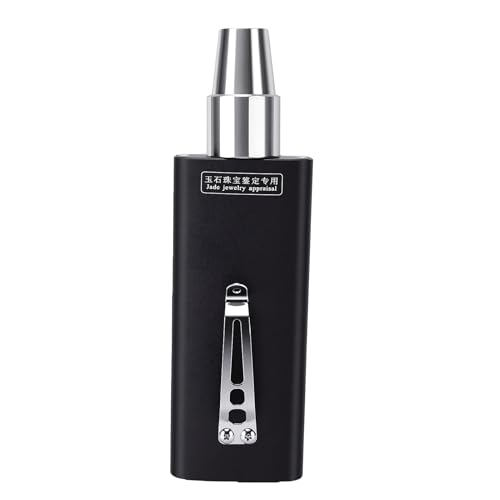 Lampe rechargeable pour pierres précieuses avec flux UV 365 nm et batterie haute capacité 8000