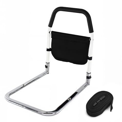 Spalivivre Bed Rail for Elderly Adults,Safety Bed Assist Rail with Storage Bag Fall Prevention Guard for Pregnant Women,Seniors,Handicap