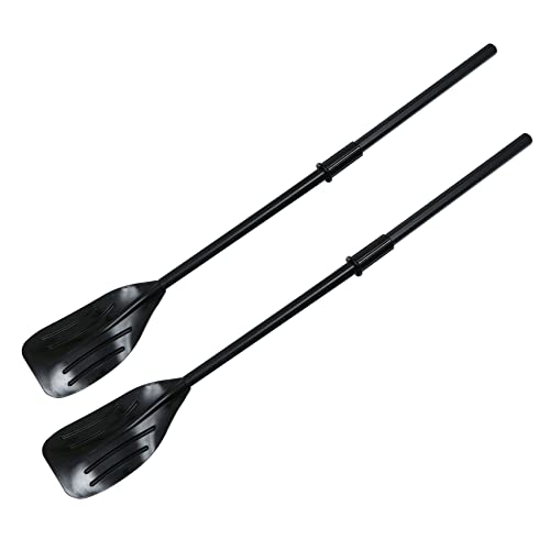 GRIRIW 2Pcs Detachable Kayak Paddle Lightweight Canoe Oars for Boats Convenient Portable Design Durable and Reliable for Kayaking and Canoeing Adventures