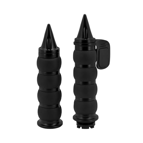 Poignées de guidon moto 1" 25mm pour Harley Sportster et Dyna FLS